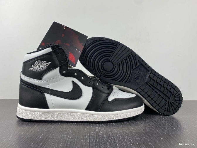Rep MAX 85 Black Retro Jordan 1 BQ4422-001 (2023) High White 0806